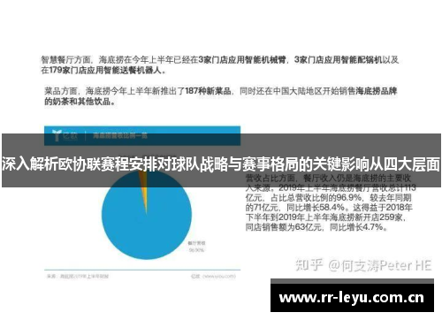 深入解析欧协联赛程安排对球队战略与赛事格局的关键影响从四大层面 深入解析欧协联赛程安排对球队战略与赛事格局的关键影响从四大层面